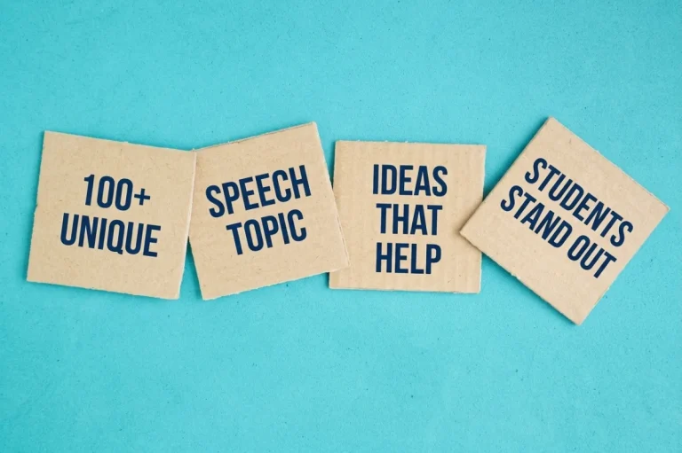 100+ Unique Speech Topics for Students in the UK
