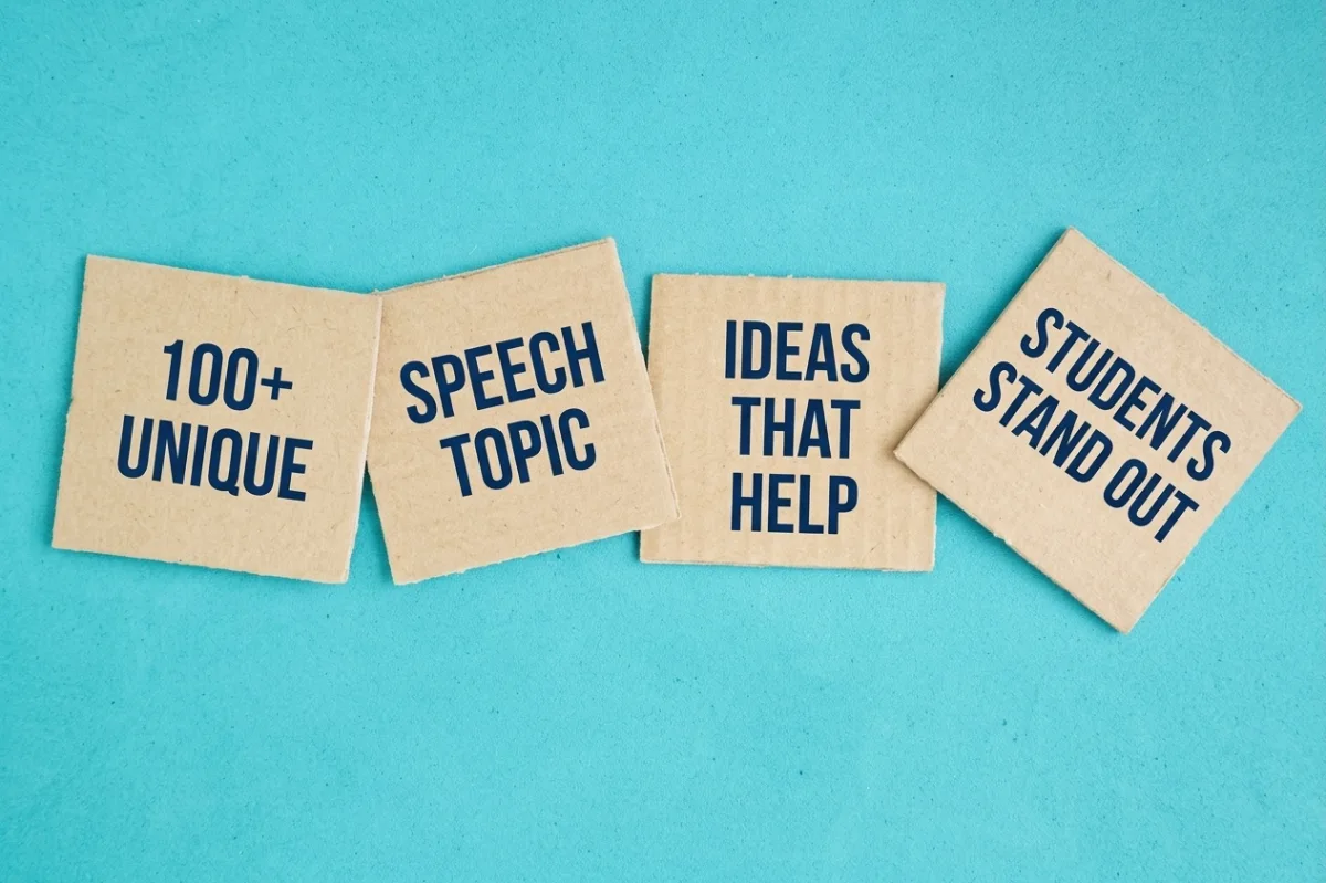 100+ Unique Speech Topics for Students in the UK