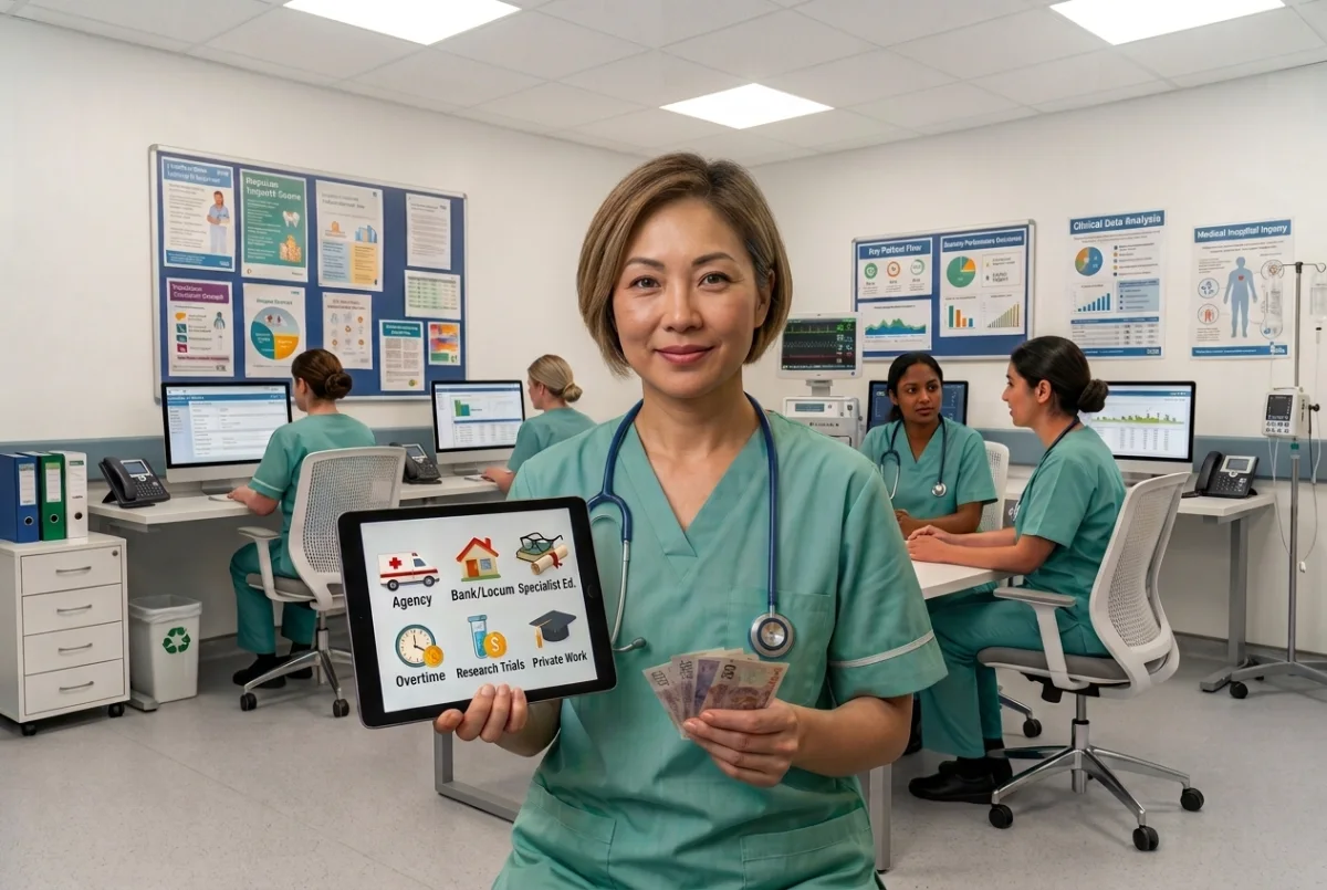 How to Make Extra Money as a Nurse in UK