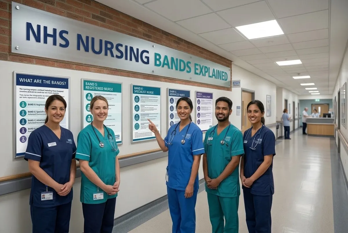 NHS Nursing Bands Explained